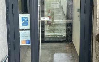 Commissariat porte vitree FB4 - MBSteel