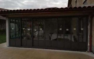 Coulissant acier 6 vantaux serie fine - MBSteel