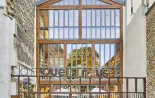 Facade rupture pont thermique fixe OF porte - MBSteel