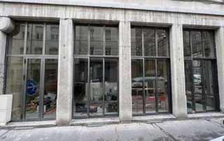 Menuiserie acier coulissant 3 vantaux - MB Steel