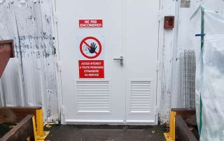 Porte tolee grille LP - MB Steel