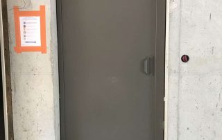 Porte local poubelle - MB Steel