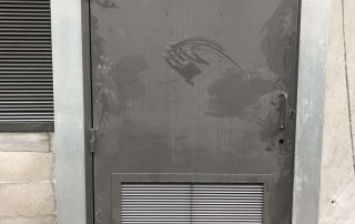 Porte local transformateur - MB Steel