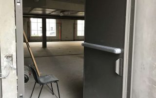 Porte pleine ventouse barre appel - MB Steel