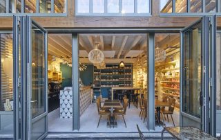 Porte repliable serie rupture pont thermique - MB Steel