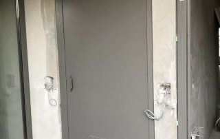 Porte tolee ventouse grille LP - MB Steel