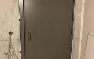 Porte tolee vue interieur - MB Steel