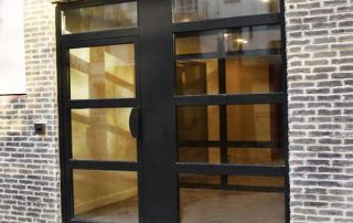 hall entree rupture pont thermique UNICO - MB Steel